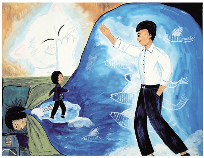 江西高校出版社一支芦苇中文原创系列丛书陪