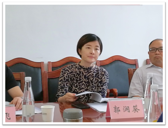 长沙市委宣传部郭润葵副部长到中南大学出版社调研数字年鉴出版平台